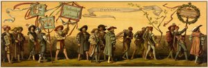 Procession de la ville de Vienne par Hans Makart - Unknown artist