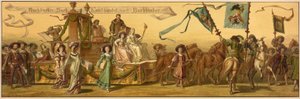Procession de Hans Makart de la ville de Vienne - Unknown artist