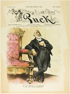 Il est arrivé à Washington, from Puck - Unknown artist