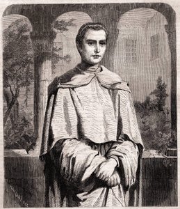 Henri Lacordaire, prêtre et dominicain français (1802-1861) - Unknown artist