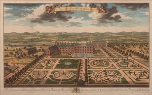 Le Palais Royal de Sa Majesté à Kensington, c.1707-14 - Unknown artist