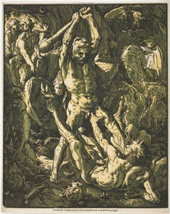 Hercule et Cacus - Unknown artist