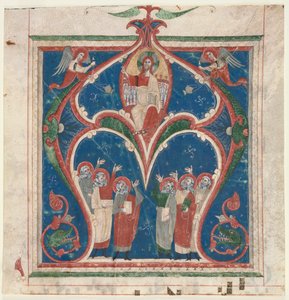 Initiale historiée (A) extraite d