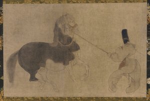 Cheval et accompagnateur - Unknown artist
