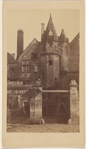 Hotel de la Croix Blanches, Tours. - Unknown artist