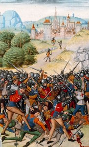 Guerre de Cent Ans: La bataille de Pontvallain - Unknown artist