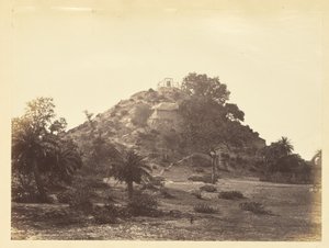 [Hutte à flanc de colline, Inde] - Unknown artist