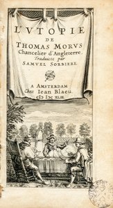 Frontispice illustré du livre français traduit "L