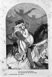 Illustration pour « La Belle Dame sans Merci » par le poète John Keats