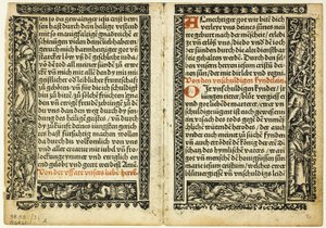 Illustration de Hortulus animae, planche 31 de Gravures sur bois tirées de livres du XVIe siècle - Unknown artist