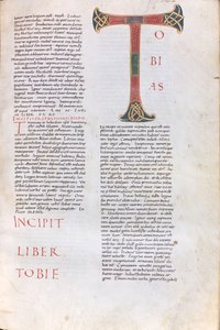Incipit du livre de Tobie