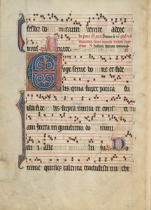 Initiale E : Un évêque - Unknown artist