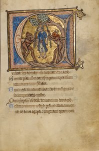 Initiale E : Le suicide de Judas - Unknown artist