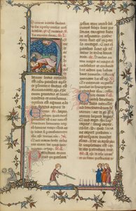 Initiale H : La conversion de Saint Paul