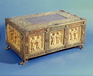 Boîte en ivoire. Autel portatif - Unknown artist