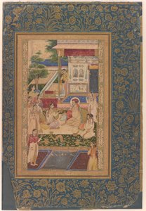 Jahangir et le Prince Khurram Divertis par Nur Jahan