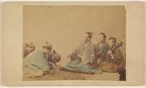 Hauts fonctionnaires japonais. - Unknown artist