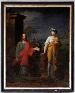 Jésus et la femme samaritaine - Unknown artist