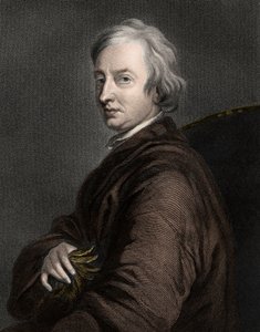 John Dryden 1631-1700 - gravure - XIXe siècle - Unknown artist