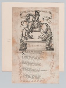 John Duke of Marlborough Prince of the H. Empire - Unknown artist