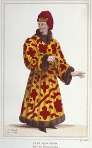 Jean sans Peur (1371-1419), Duc de Bourgogne. Gravure de 1830 - Unknown artist
