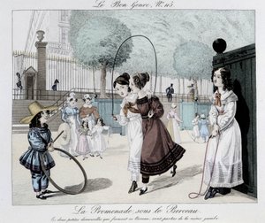 Jeu de la corde à sauter - dans Le Bon genre - Unknown artist