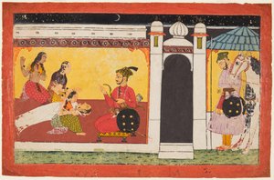 Kandala meurt en apprenant la nouvelle de la mort de Madhava, d