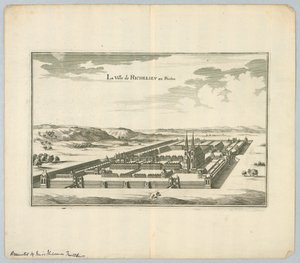 La Ville de Richelieu en Poictou - Unknown artist