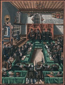 La conférence religieuse de Ratisbonne en 1601 - Unknown artist