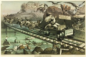 Pilleurs légalisés, de Puck - Unknown artist