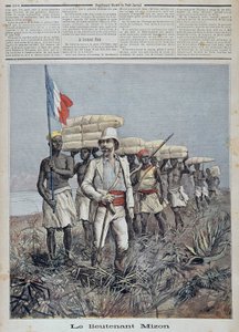 Le lieutenant Mizon à la tête d