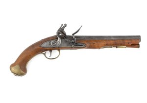 Pistolet à silex des Dragons légers - Unknown artist