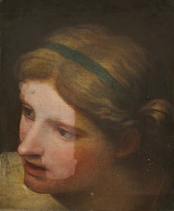 Ange écoutant - Unknown artist
