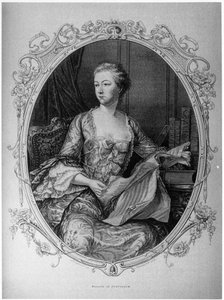 Madame de Pompadour, Jeanne Antoinette Poisson (1721-1764) (Marquise de Pompadour) favorite de Louis XV - Musée Carnavalet