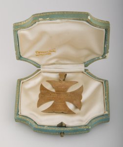 Pendentif croix de Malte décerné à Bertha Palmer - Unknown artist