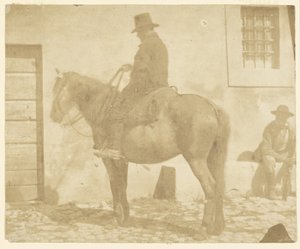 [Homme à cheval] - Unknown artist