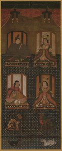 Mandala des quatre divinités du mont Kōya