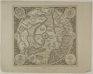 Carte de la projection de Mercator - Unknown artist