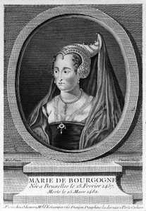 Marie de Bourgogne (1457 - 1482), fille de Charles le Téméraire et épouse de Maximilien d