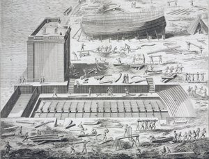 Chantier maritime dans L