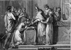 Mariage de Sigebert Ier (535-575), roi d
