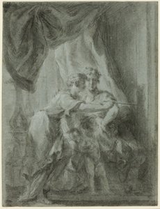 Mars, Vénus et Cupidon - Unknown artist