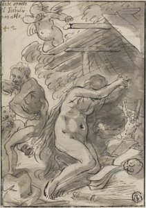 Marie Madeleine dans le désert - Unknown artist