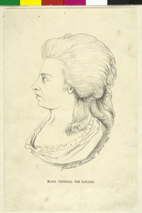 Marie Thérèse von Paradis - Unknown artist