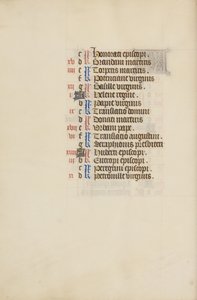 Page du calendrier de mai suite - Unknown artist