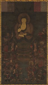 Bouddha Maître de la Médecine et les Douze Généraux Divins - Unknown artist
