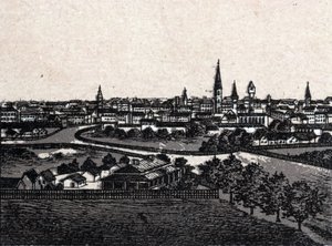 Melbourne, Australie : Vue générale. dans « Le Monde Illustré 168 vues » Sans date (fin XIXe siècle)