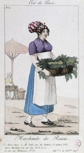 Marchand de raisins - dans Cris de Paris
