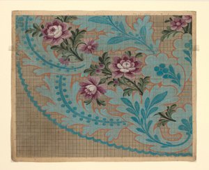 Mise-en-carte (Point-paper) - Unknown artist