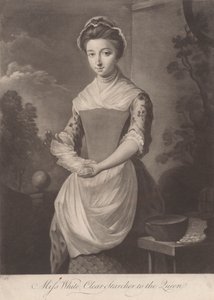 Mlle White, blanchisseuse de la reine - Unknown artist
